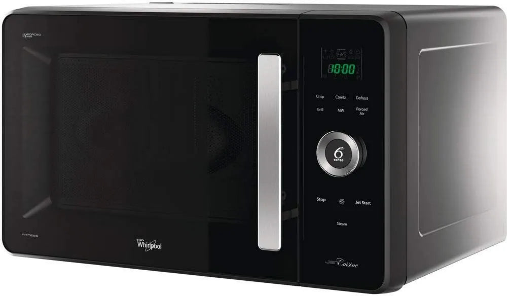 Whirlpool JQ 280 kuchenka mikrofalowa, 1000 W, 1200 W, 1500 W, SL kuchenka mikrofalowa MB czarna