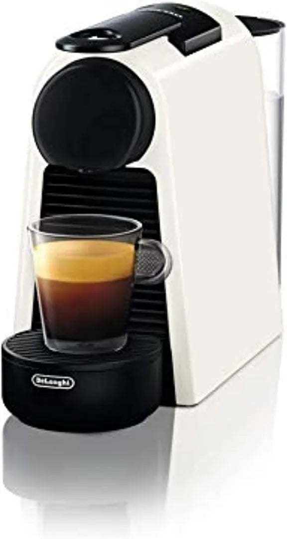 De'Longhi 85.W EN 85 ekspres do kawy, 19 bar, 3 min, Nespresso Essenza Mini EN ekspres do kawy, zestaw z kapsułkami o różnych smakach
