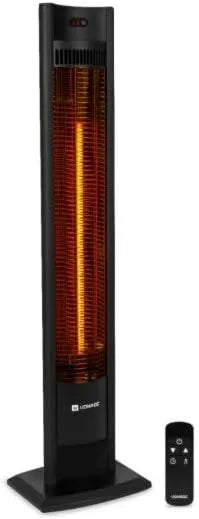 VONROC, Grzejnik elektryczny, 107 cm, 2000 W, VONC, na zewnątrz, Ogrzewacz podczerwieni 107 cm z pilotem, Ogrzewacz czasu 3 Sec