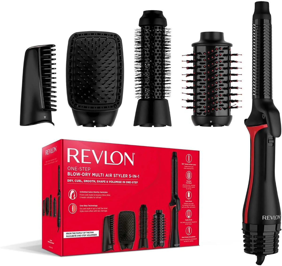 REVLON, 5- EN-1 RVDR5370, 5- EN-1 One- Step Styler Wielofunkcyjny 5-EN-1