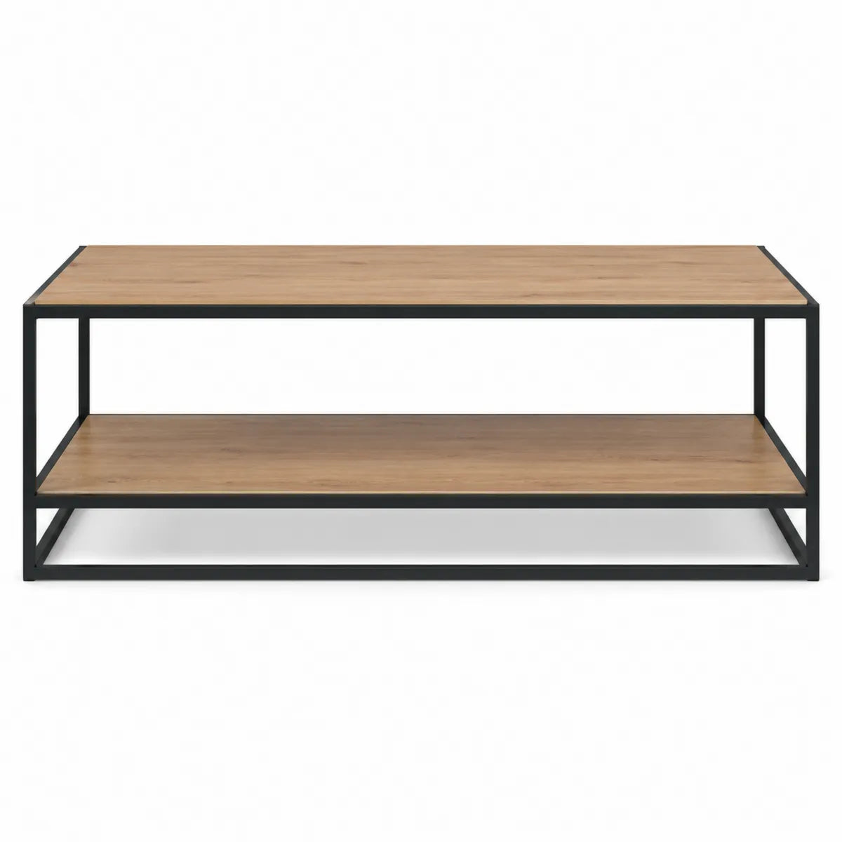 Stolik kawowy z płyty MDF i stali 110x60x40 cm