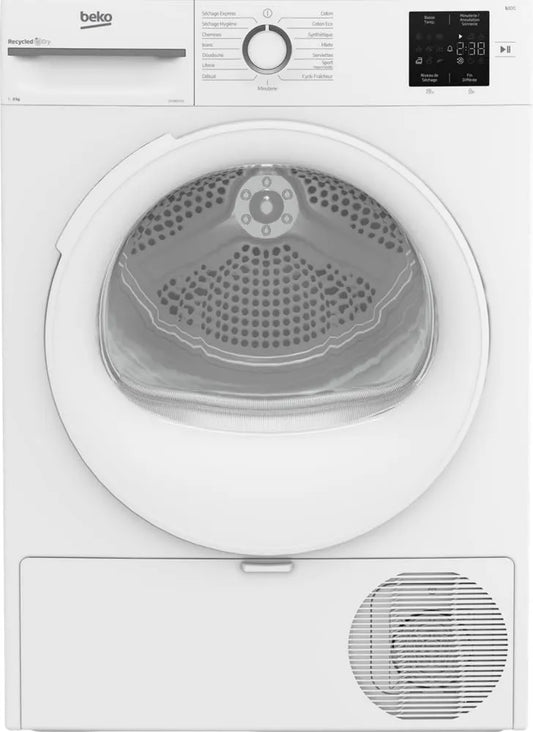 Beko suszarka z pompą ciepła, model D3H18D01 W