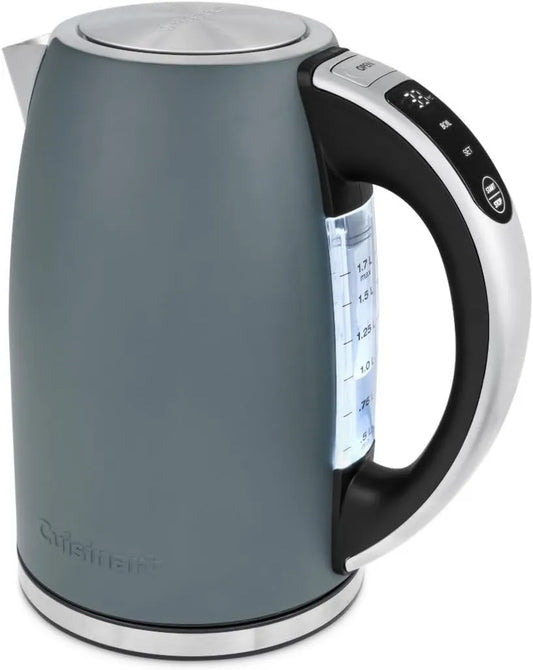 CUISINART, czajnik elektryczny, 1, 7 l, 50 do 100°C, szybka ebulicja 3 kW, regulowana temperatura 50- 100°C