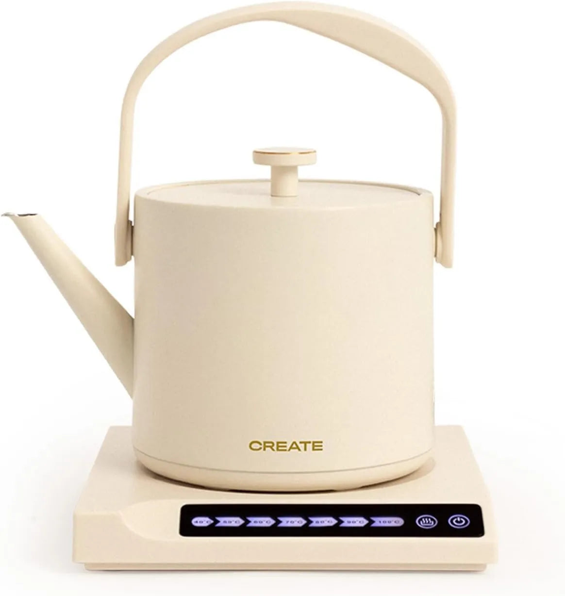 CREATE, Grzejnik elektryczny, 0, 5 l, 880 W, termostat, biały