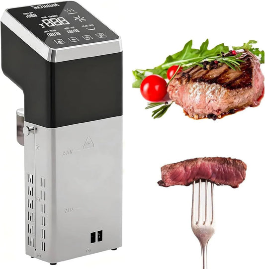 HajMyrdonyx pakowarka próżniowa, W 70 Ipx7 Gotowanie, urządzenia do gotowania próżniowego, 70 l, 1600 W, IP65, profesjonalny, restauracja, tłumik, funkcja ogrzewania, dla restauracji