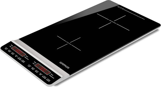 G10139 G3 płyta indukcyjna, 3100 W, 50 cm, 1800 W, timer, sterowanie dotykowe, Ferrari Dinamiko Deep podwójna pionowa płyta indukcyjna, regulacja mocy