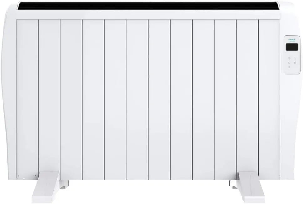 Cecotec, Grzejnik elektryczny, 2000 W, zegar, WiFi, wyświetlacz LCD, 12 elementów, sterowanie WiFi, 3 tryby