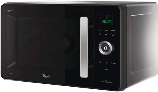 Whirlpool JQ 280 kuchenka mikrofalowa, 1000 W, 1200 W, 1500 W, SL kuchenka mikrofalowa MB czarna