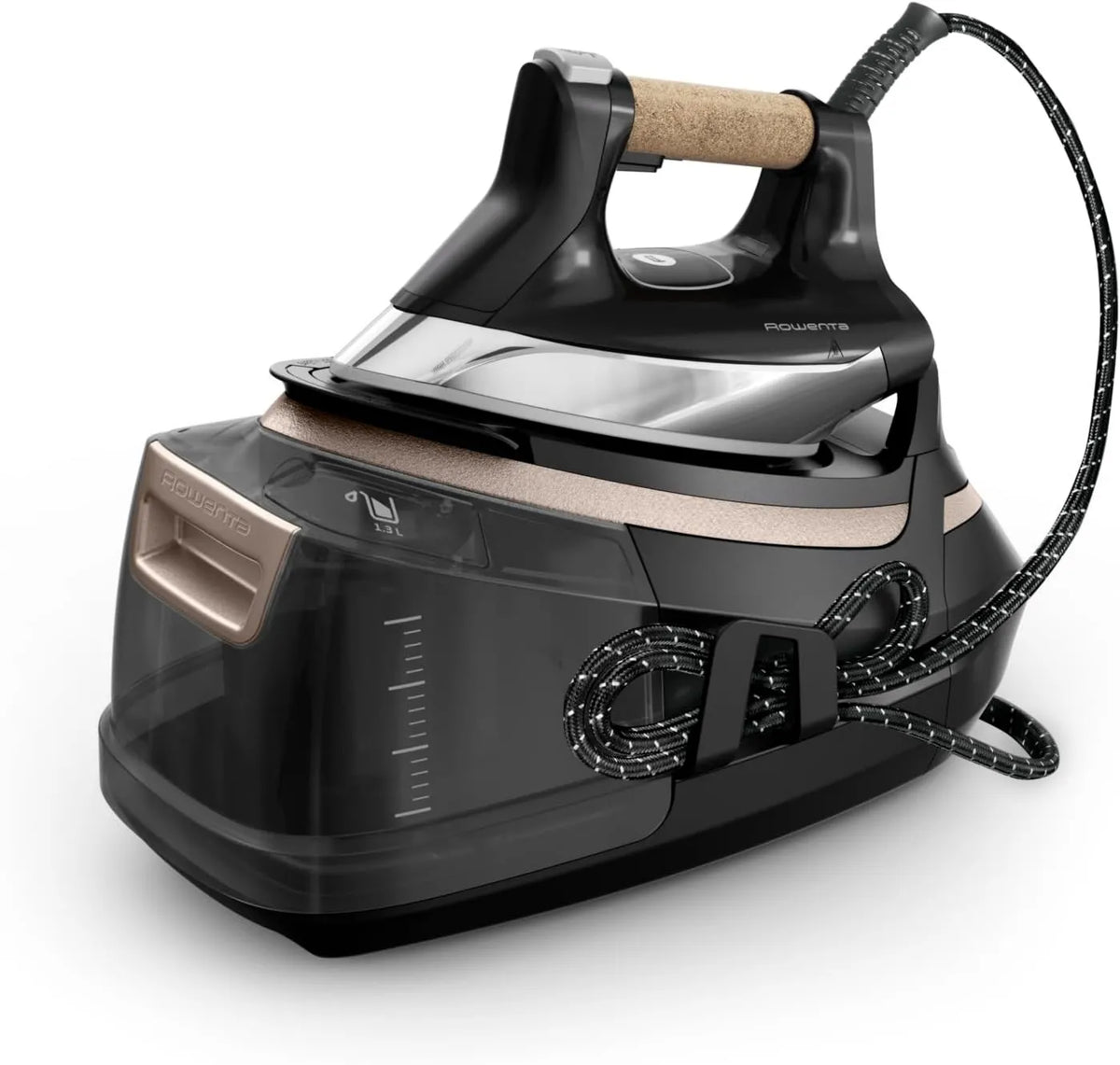 Rowenta generator pary, DG9661 Eco para Pro, strumień pary do 600 g / min, kocioł żelazny, dystrybucja pary do 150 g / min, oszczędność energii, design