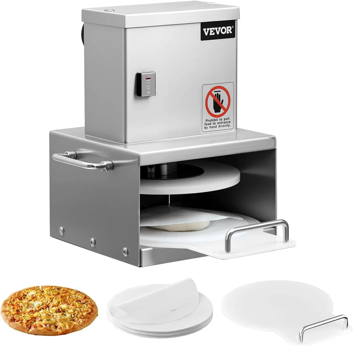 VEVOR maszynka do makaronu, Press, 15 cm, pizza, profesjonalna stal nierdzewna, na kawę