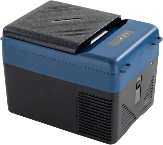 zcamp, Elektryczna chłodnica KI12 12, 24 V, 12 l, 20 do 20°C, samochód, kemping, mini przenośna lodówka, do akademika