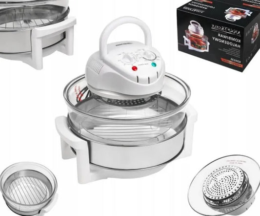 KRAFT&DELE, Piec elektryczny, 18 l, 1500 W, piec mieszany halogenowy 18 l 1500 W