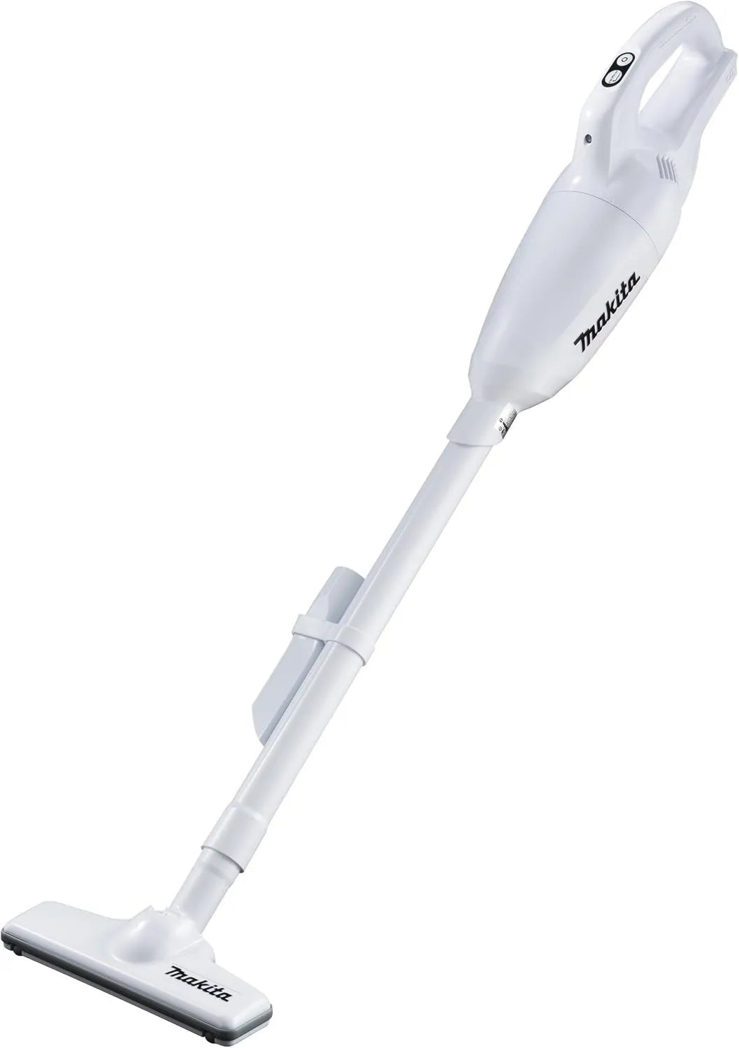 Makita CL108FDZW odkurzacz, 0.6 L, zasilanie akumulatorowe, Odkurzacz Akumulatorowy, 3 Poziomy Ssania, Siła Ssania maks. 30 W, z Filtrem Papierowym
