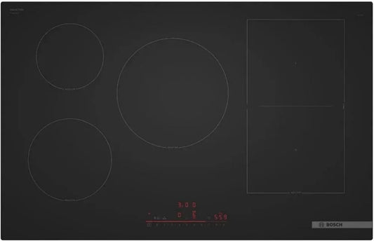 Bosch płyta grzewcza, Płyta indukcyjna PVW81CHB1E, 80 cm, płyta indukcyjna do gotowania, Boost, matowa powierzchnia 5 razy mniej zarysowań, moc Boost, aktywacja