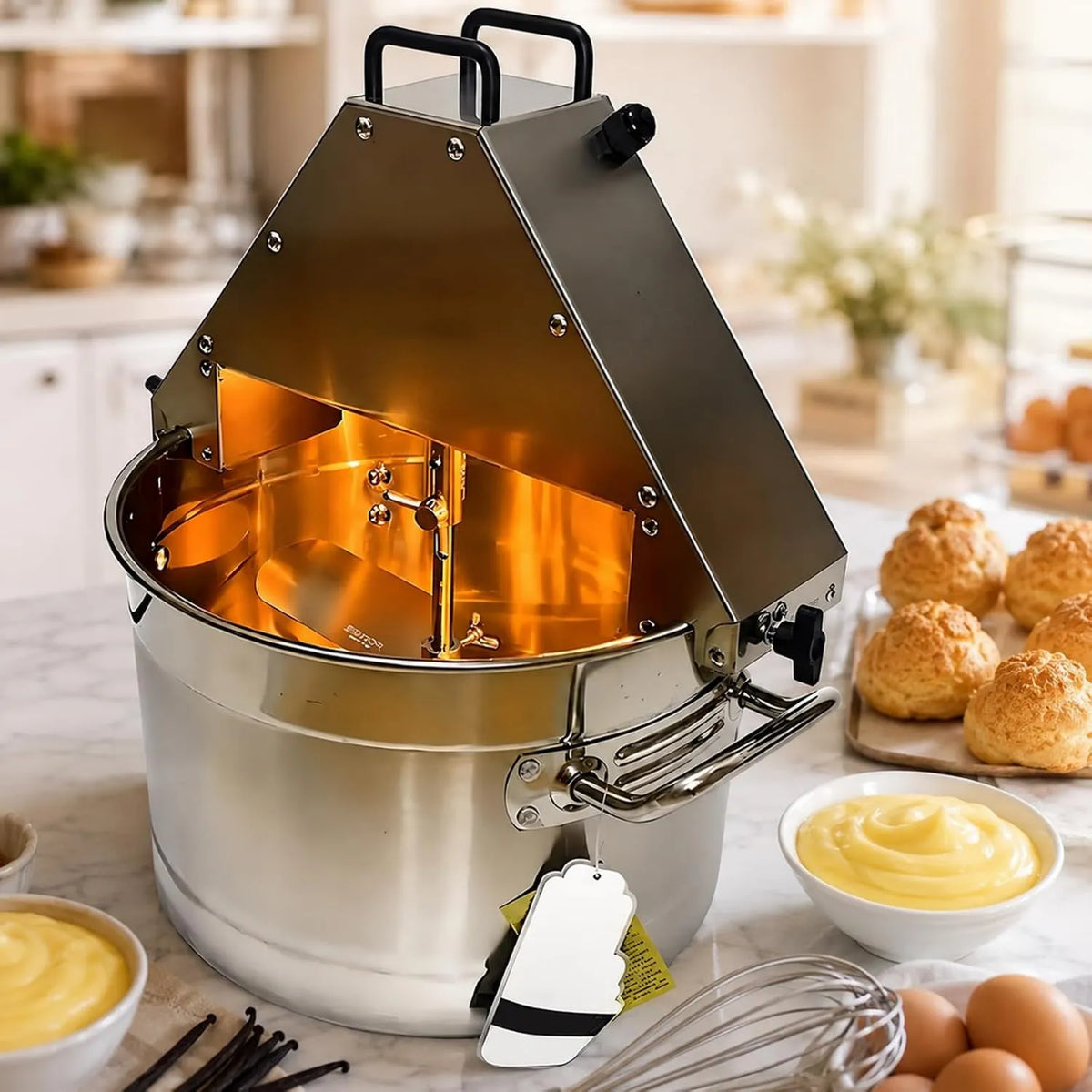 Generic, Naczynie kuchenne, 9 l, profesjonalne, pojemność 9 l