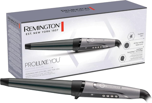Remington, CI98X8 PROLUxe You, Hair Buckle, 19- 32 mm, 9 ustawień 130- 210°C, Inteligentna technologia StyleAdaptTM dostosowuje ciepło do włosów