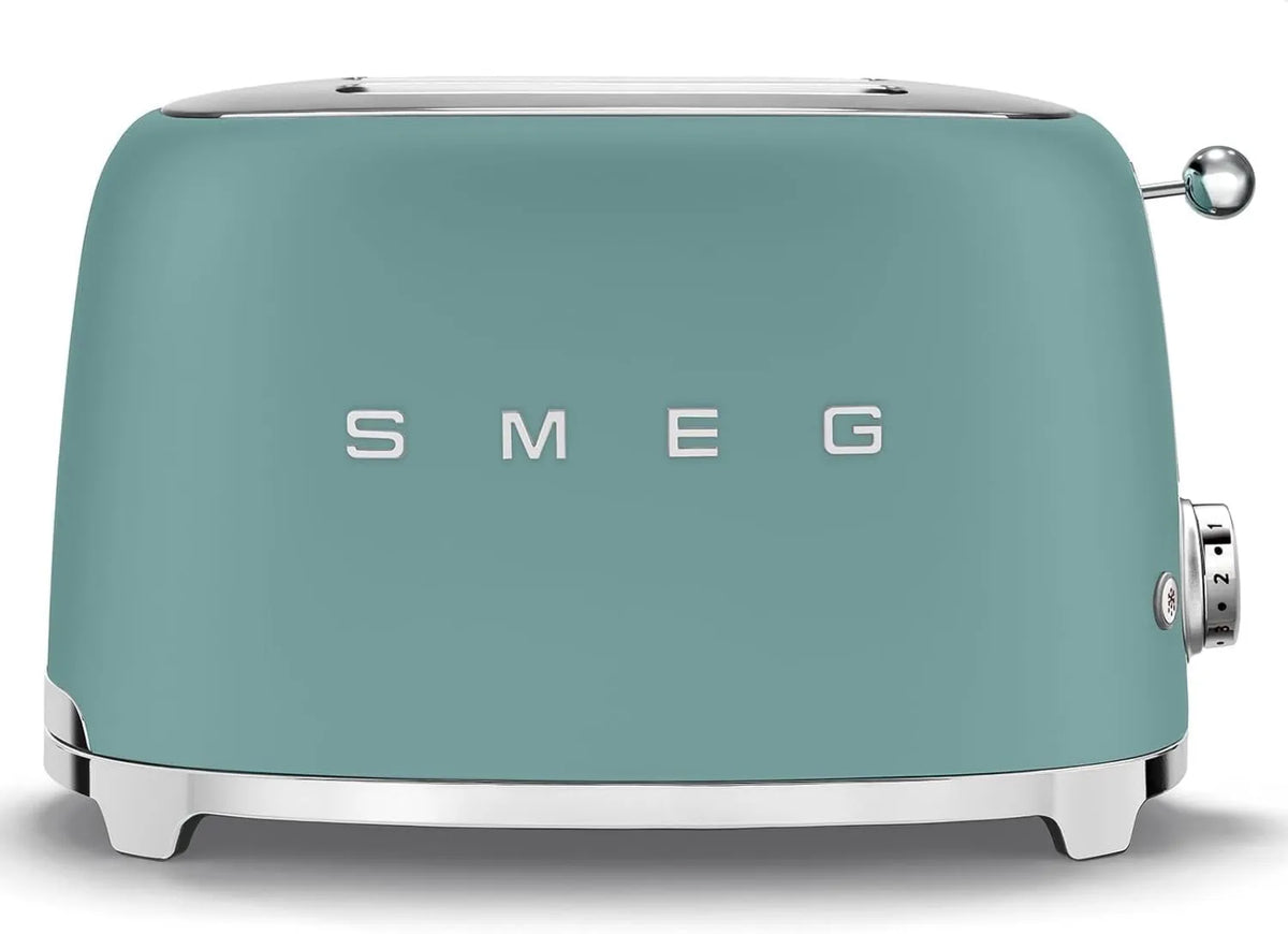 Smeg, Toster TSF01EGMEU, 950 W, zielony, elektryczny toster