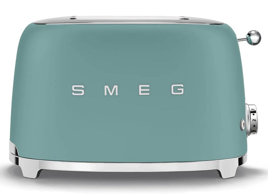 Smeg, Toster TSF01EGMEU, 950 W, zielony, elektryczny toster